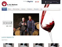 Tablet Screenshot of omnielsen.dk
